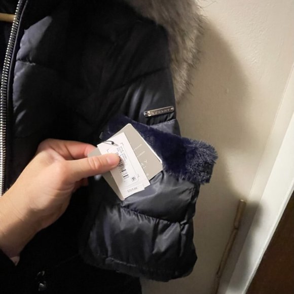 Laundry by Shelli Segal - winter coat with faux fur - Picture 4 of 6